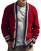 Men's Retro Casual Striped Knit Button Cardigan MTA0527I5TO